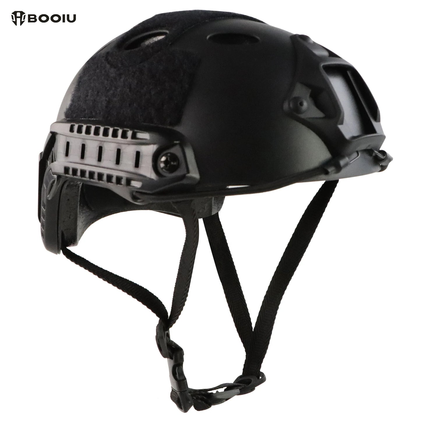 BOOIU Airsoft FAST Helmet PJ – Casque Tactique Léger pour Sports Extérieurs - BLACKBEARD OUTDOOR INDUSTRIES