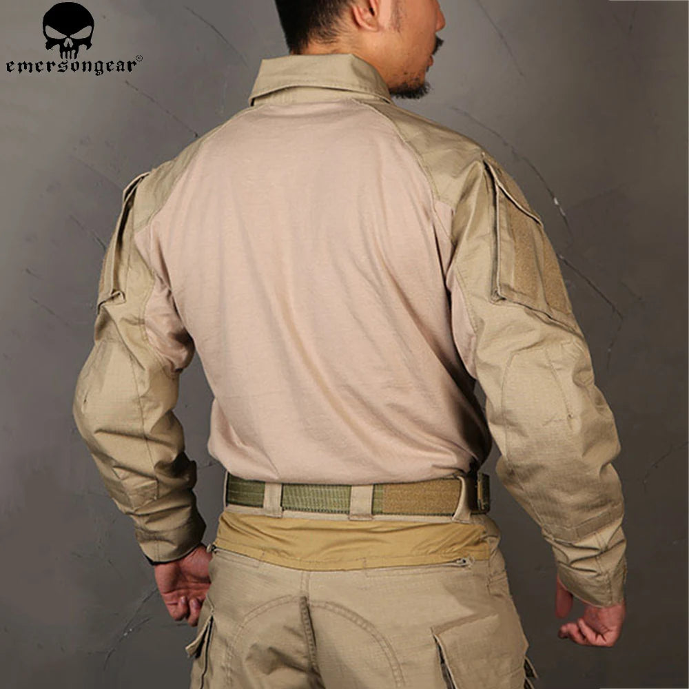 Chemise de Combat Multi-Camo EmersonGear G3 – Tenue Tactique Homme pour Airsoft, Chasse & Wargame - BLACKBEARD OUTDOOR INDUSTRIES