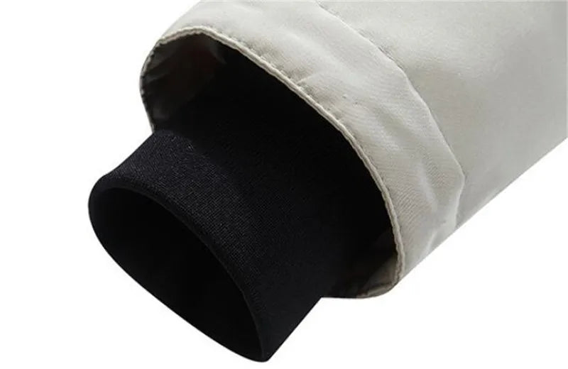 Manteau Hiver Homme WINSTAND - Veste Casual à Capuche, Zip, Poches et Doublure en Polyester BLACKBEARD OUTDOOR INDUSTRIES