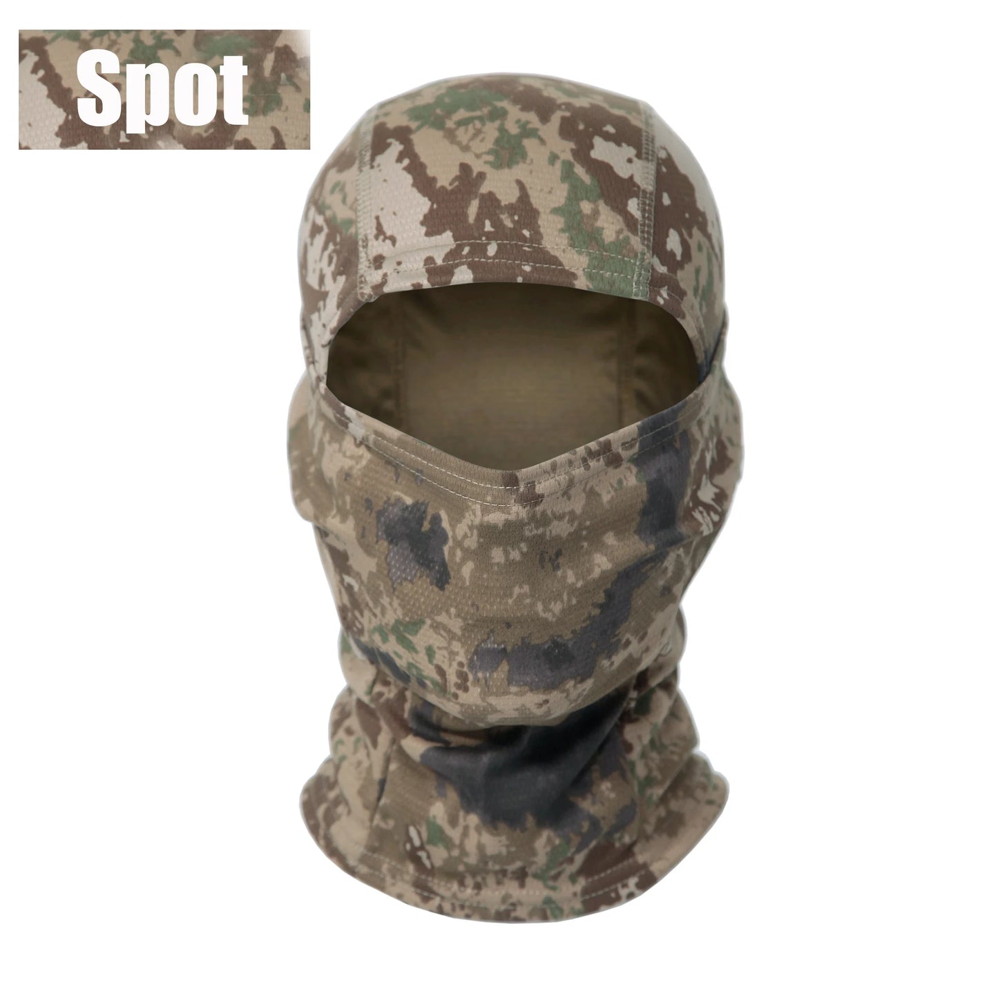 Masque Balaclava Tactique Multicam - Masque Complet de Protection du Visage, Chapeau de Cyclisme et Chasse, Camouflage, Écharpe Balaclava - BLACKBEARD OUTDOOR INDUSTRIES