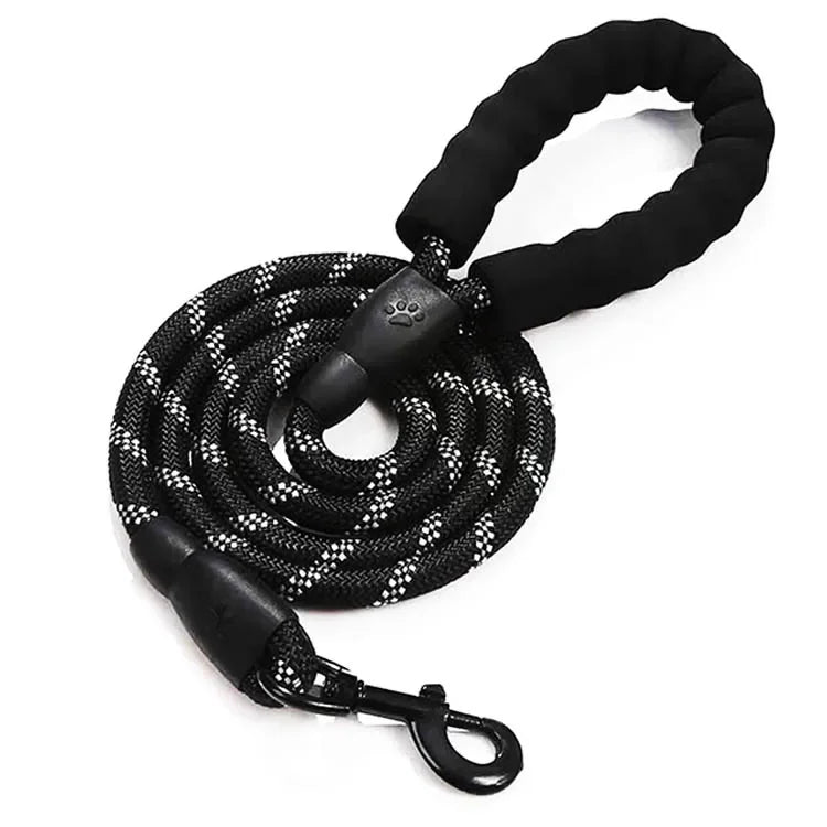Laisse Réfléchissante Résistante pour Chien – Tous Gabarits | Anti-Traction & Sécurité Ma boutique