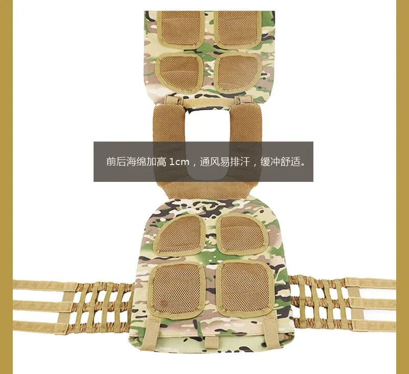 Porte-Plaques MOLLE à Dégagement Rapide – Nylon Tactique Haute Résistance Ma boutique