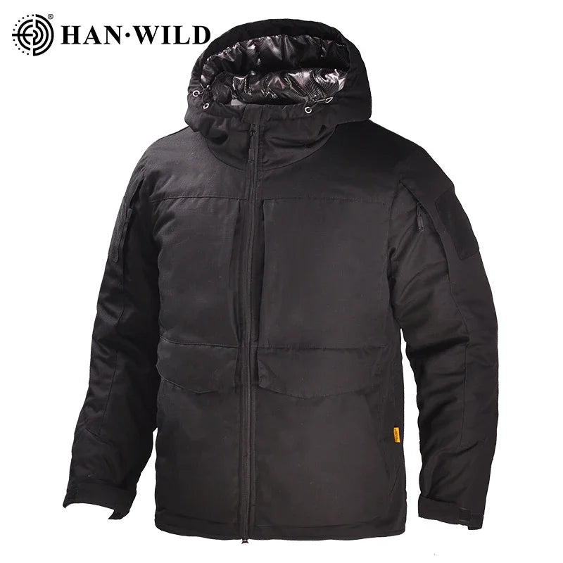Ensemble d’Hiver Chasse Outdoor – Veste et Pantalon Camouflage Épais, Chauds, Imperméables, Uniforme Tactique Résistant à l’Usure - BLACKBEARD OUTDOOR INDUSTRIES