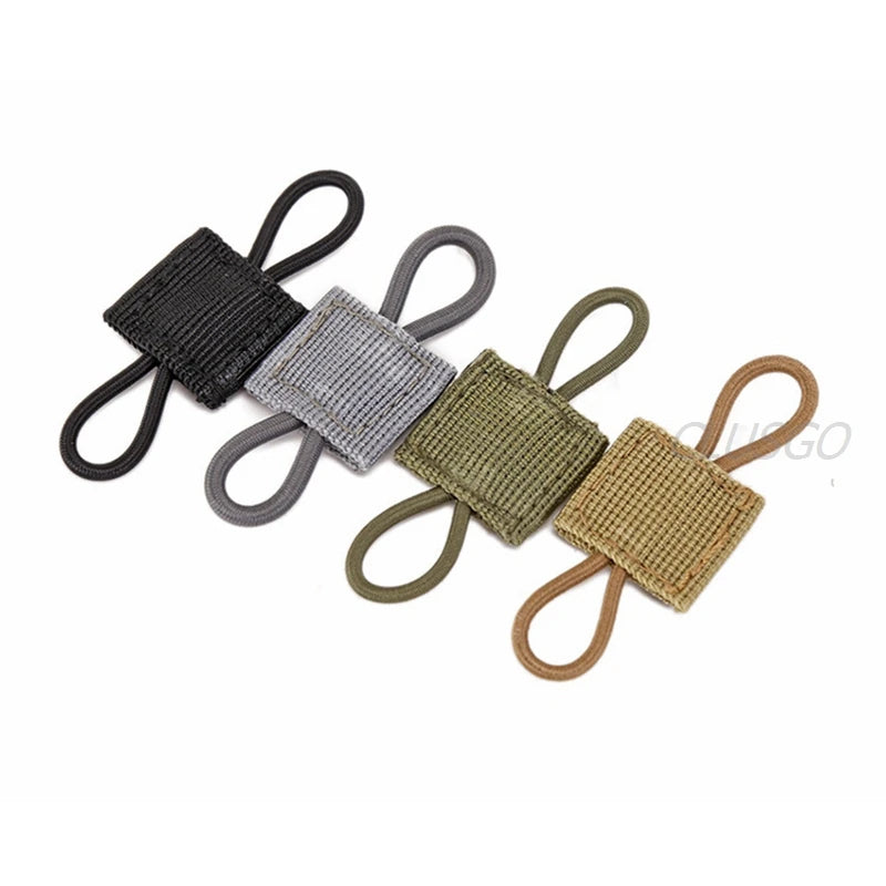 Lot de 2 Attaches Tactiques MOLLE – Fixation Élastique pour Câbles, Antennes, PTT et Accessoires - BLACKBEARD OUTDOOR INDUSTRIES