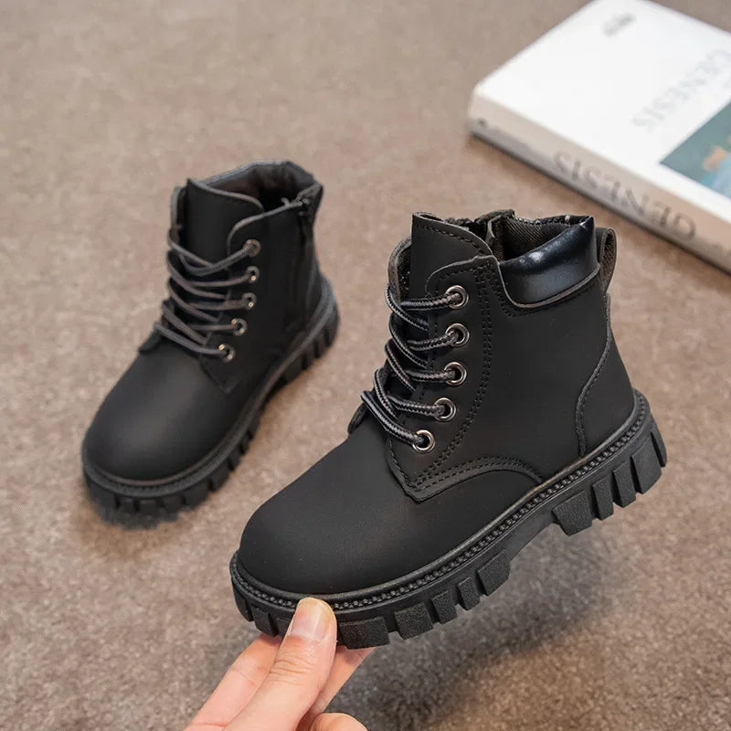 bottines exterieur en cuir pour enfants Ma boutique