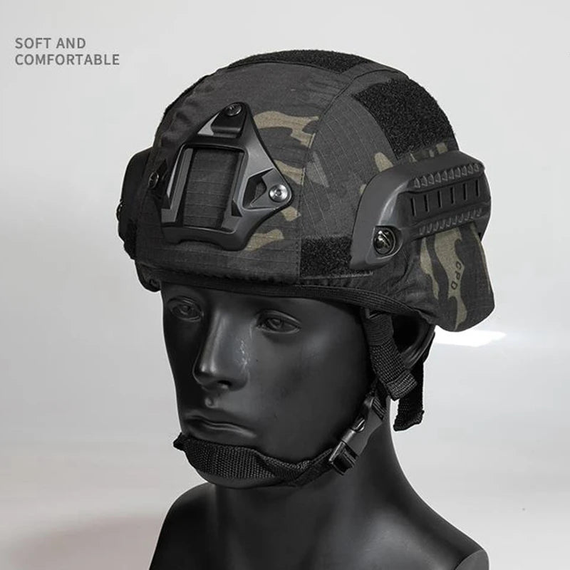 Housse de Casque Multicam pour Casque Tactical MICH 2000 – Airsoft & Tir - BLACKBEARD OUTDOOR INDUSTRIES