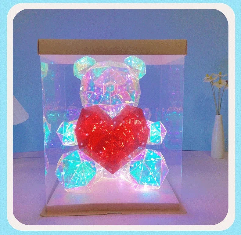 Teddy Bear Romantic ours lumineux Ma boutique