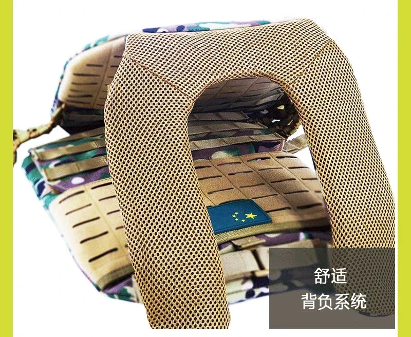 Porte-Plaques MOLLE à Dégagement Rapide – Nylon Tactique Haute Résistance Ma boutique