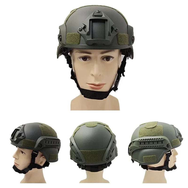 Casque Tactique FAST MICH2000 – Protection Airsoft, Paintball & Activités Outdoor - BLACKBEARD OUTDOOR INDUSTRIES
