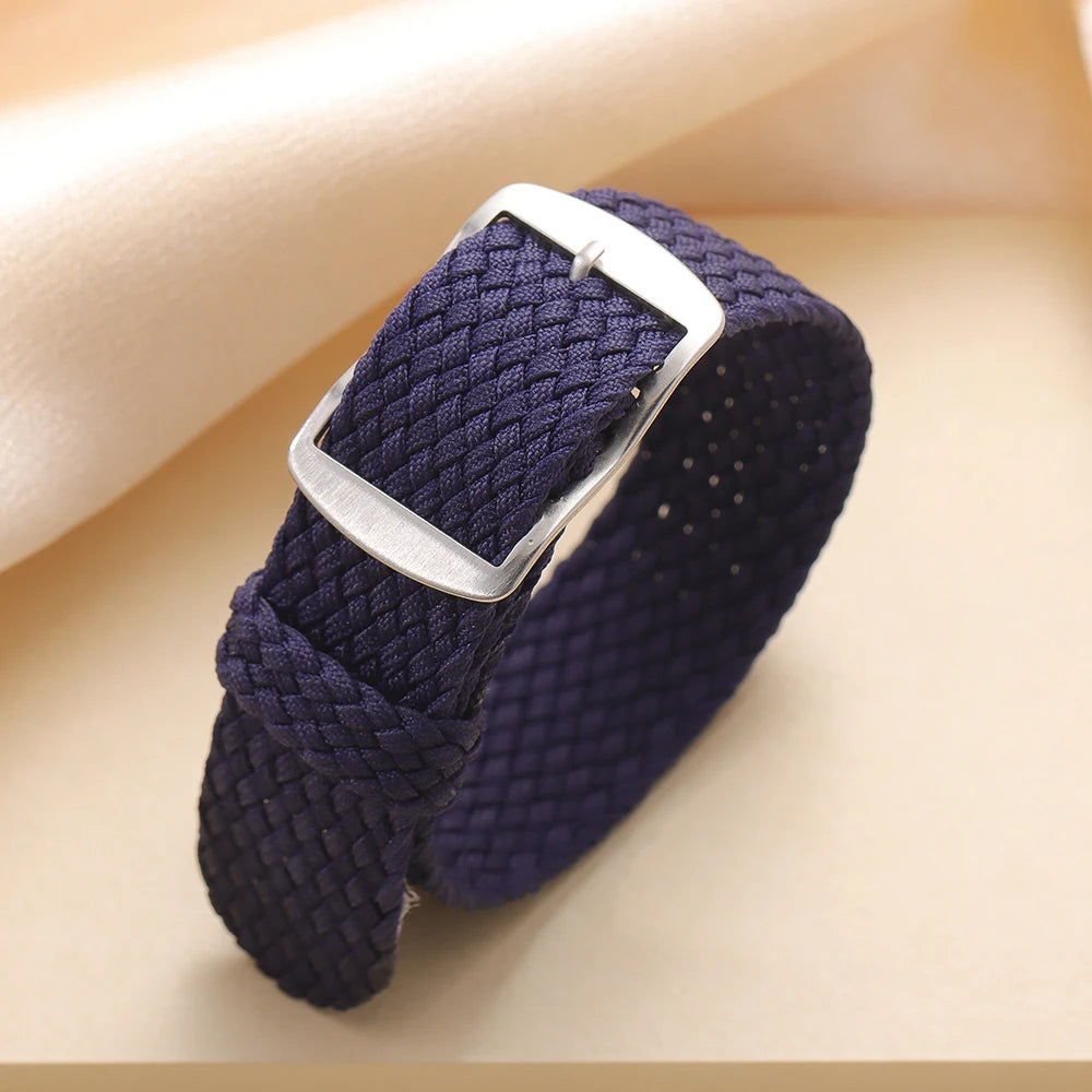 Bracelet de Montre en Toile Nylon Tissée – Compatible avec Omega, Seiko, Samsung, Huawei et Autres Montres - BLACKBEARD OUTDOOR INDUSTRIES