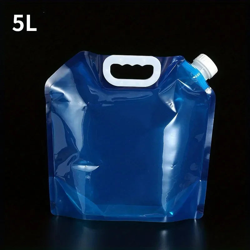 Jerrican Souple Pliable 5L / 10L – Réservoir d’Eau Portable pour Camping, Randonnée, Urgences, Survie - BLACKBEARD OUTDOOR INDUSTRIES