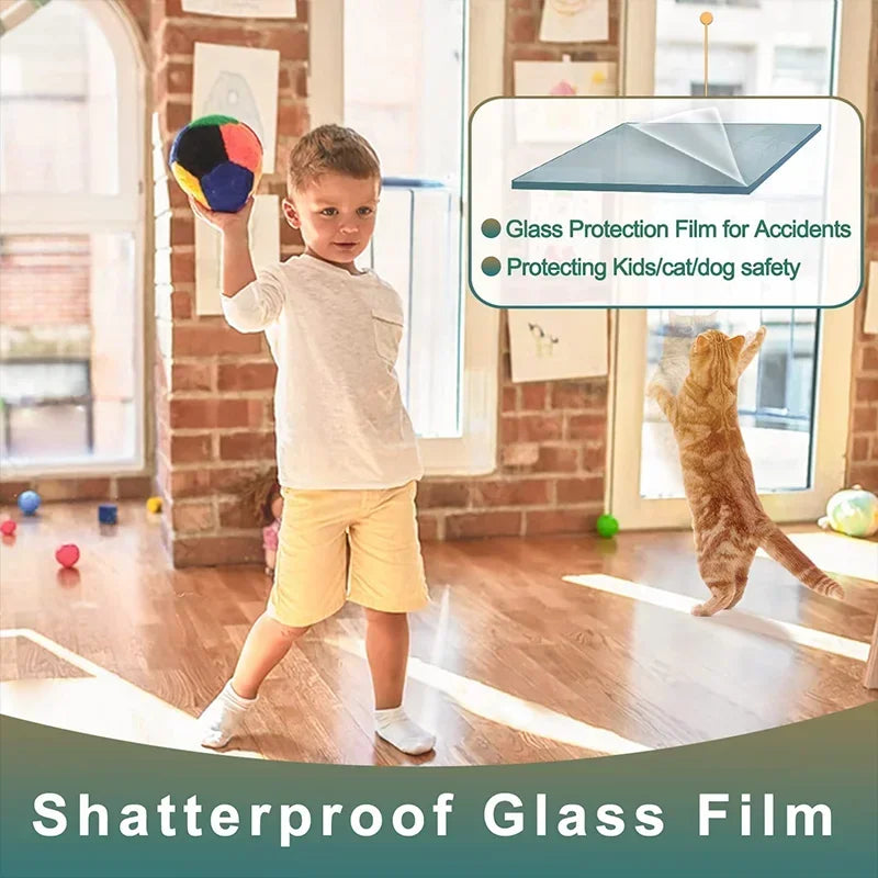 Film de Sécurité Anti-Réflexion pour Fenêtres WXSHSH - Protection Contre les Bris de Verre, Sécurisation, Isolation Thermique BLACKBEARD OUTDOOR INDUSTRIES