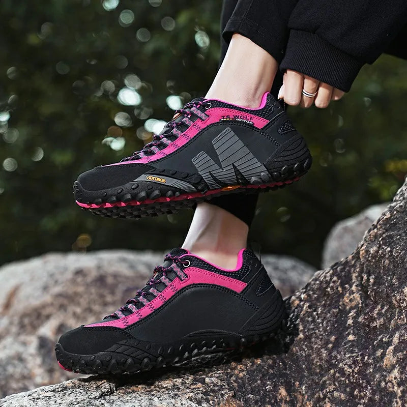 Chaussures de Randonnée Imperméables – Trekking Outdoor Unisexe | Printemps & Mi-saison | Cuir Véritable - BLACKBEARD OUTDOOR INDUSTRIES