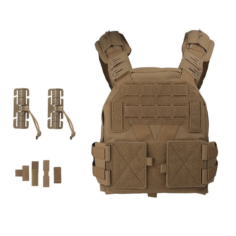 Porte-Plaques KZ – Découpe Laser MOLLE & Système de Dégagement Rapide Ma boutique