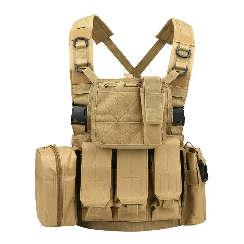Chest Rig Tactique “Apron” – Wolf Enemy Performance professionnelle – Polyvalence outdoor – Design opérationnel Ma boutique
