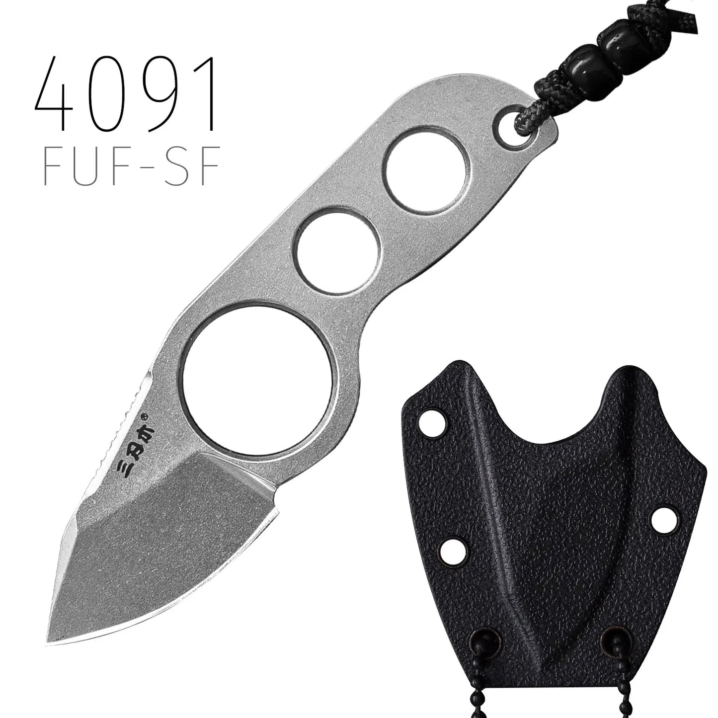 Mini Fixed Blade Knife Collar Knife - BLACKBEARD OUTDOOR INDUSTRIES