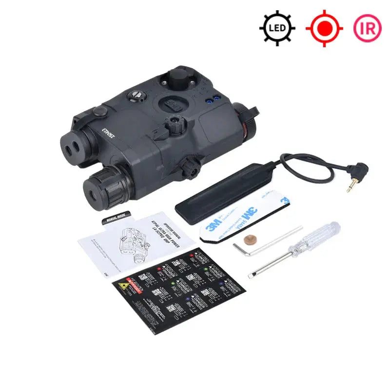 PEQ-15 Equipement Laser Puissant pour Airsoft – Laser Rouge/Vert/Bleu + IR Light + Flashlight M600C Ma boutique
