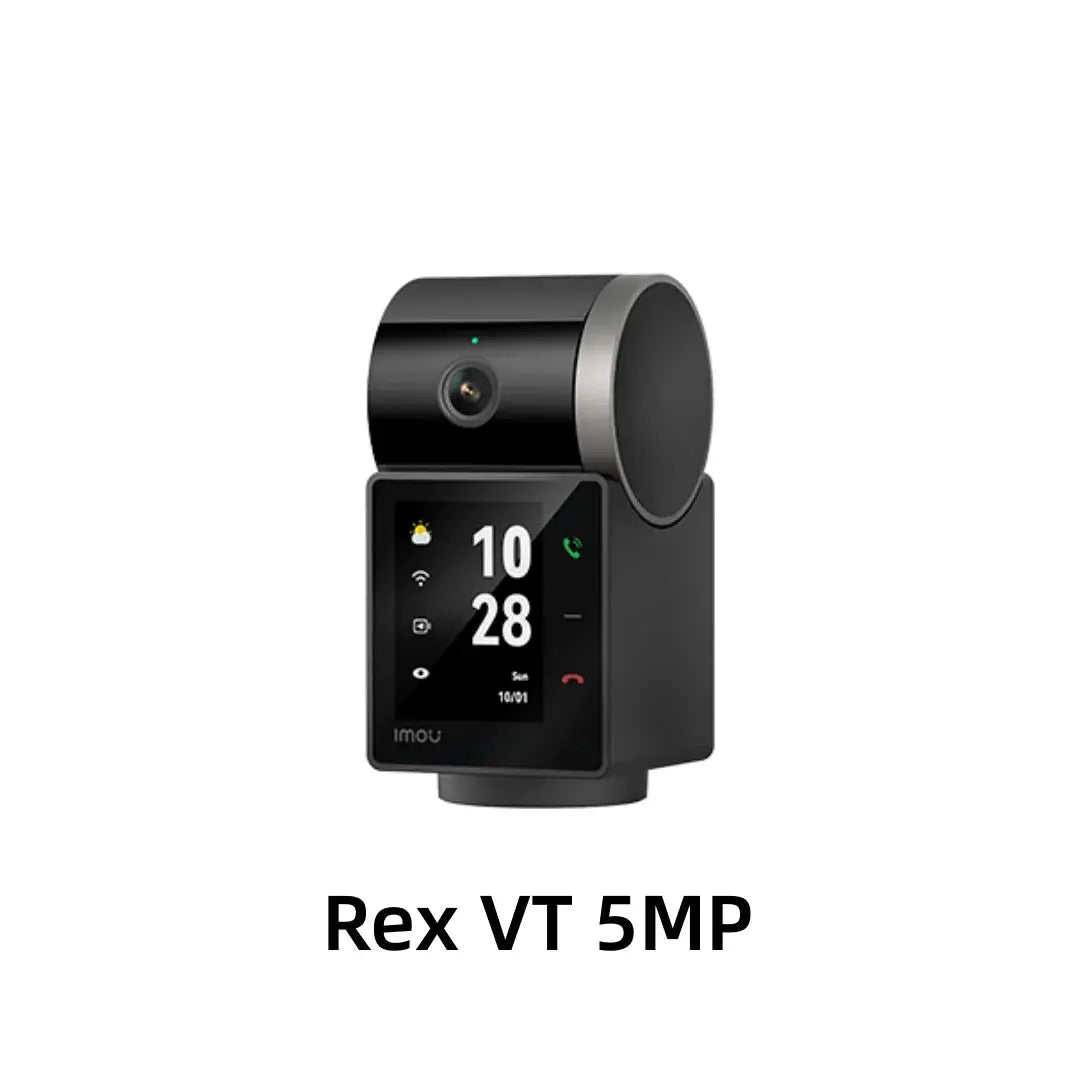 Caméra de Surveillance Intérieure IMOU REX VT – 5MP 3K avec Écran Sécurité 2,4", Détection Humaine & Animale, Audio Bidirectionnel et Vision 360° Ma boutique