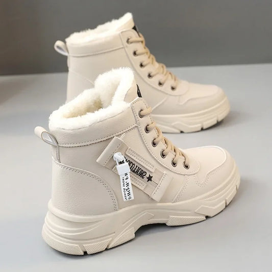 Bottines Femme Hiver 2024 – Chaussures Chaudes Imperméables à Lacets - BLACKBEARD OUTDOOR INDUSTRIES