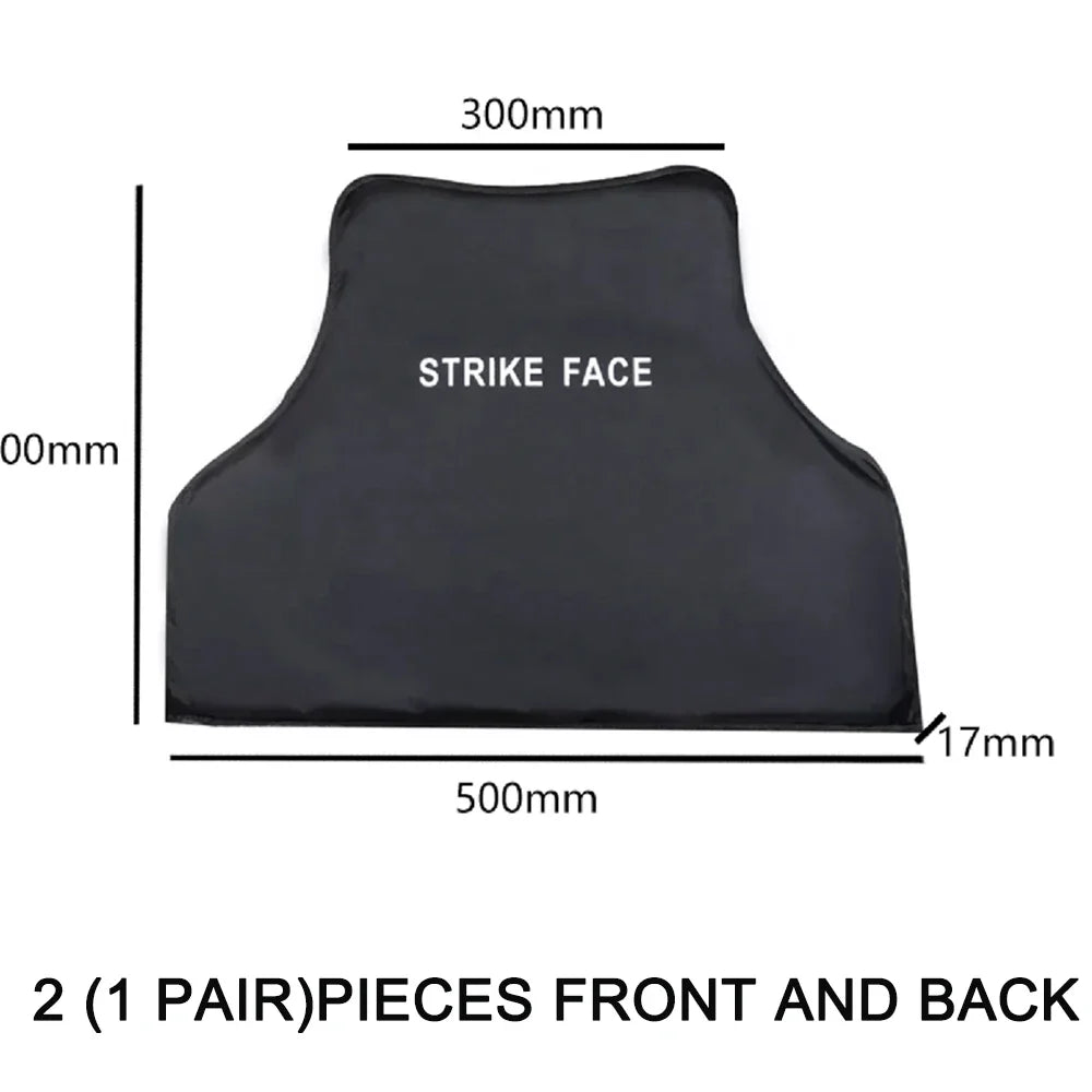 Plaques Balistiques Soft PE Aramide NIJ Niveau IIIA - BLACKBEARD OUTDOOR INDUSTRIES