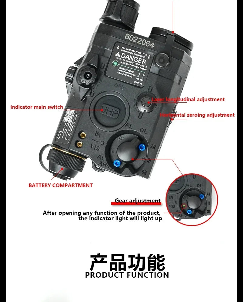Tactical PEQ15 IR Fill Light/IR Laser et lampe de poche M600C Ma boutique