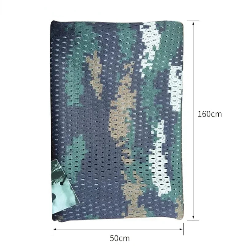 Écharpe Tactique Extérieure Camouflage - Masque de Visage, Bandeau Respirant pour Camping, Chasse et Randonnée BLACKBEARD OUTDOOR INDUSTRIES