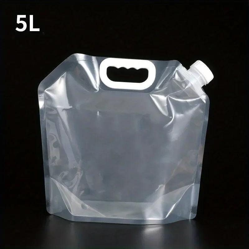 Jerrican Souple Pliable 5L / 10L – Réservoir d’Eau Portable pour Camping, Randonnée, Urgences, Survie - BLACKBEARD OUTDOOR INDUSTRIES