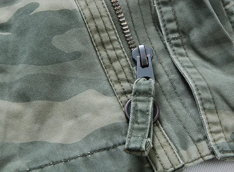 2025 Men Jacket Men M65 Denim Retro Cargo Jacketes Outdoor Multi Pockets Camo Tops Field Casual Fashion Hiking Coats Uniform BLACKBEARD OUTDOOR INDUSTRIES