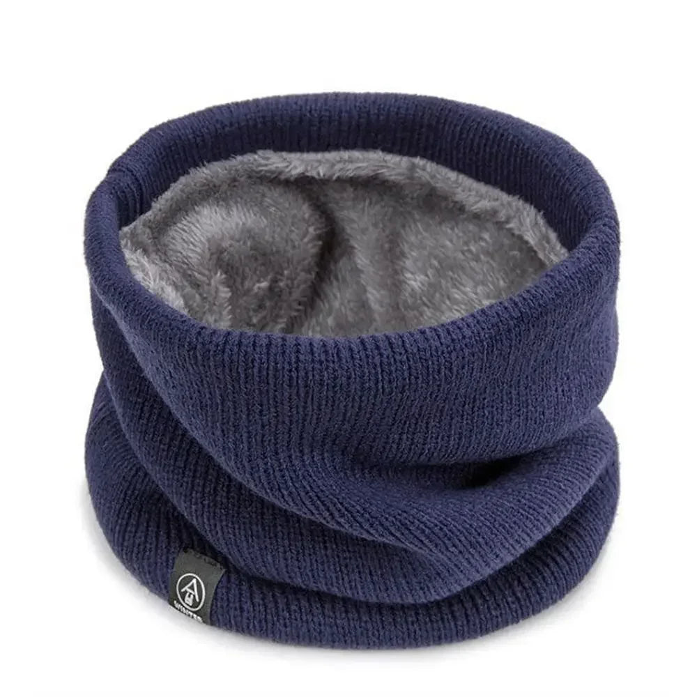 Écharpe Chauffante Tricotée Unisexe – Col de Protection Hiver, Doublure Épaissie, Pour Sport, Course, Randonnée et Activités Extérieures - BLACKBEARD OUTDOOR INDUSTRIES