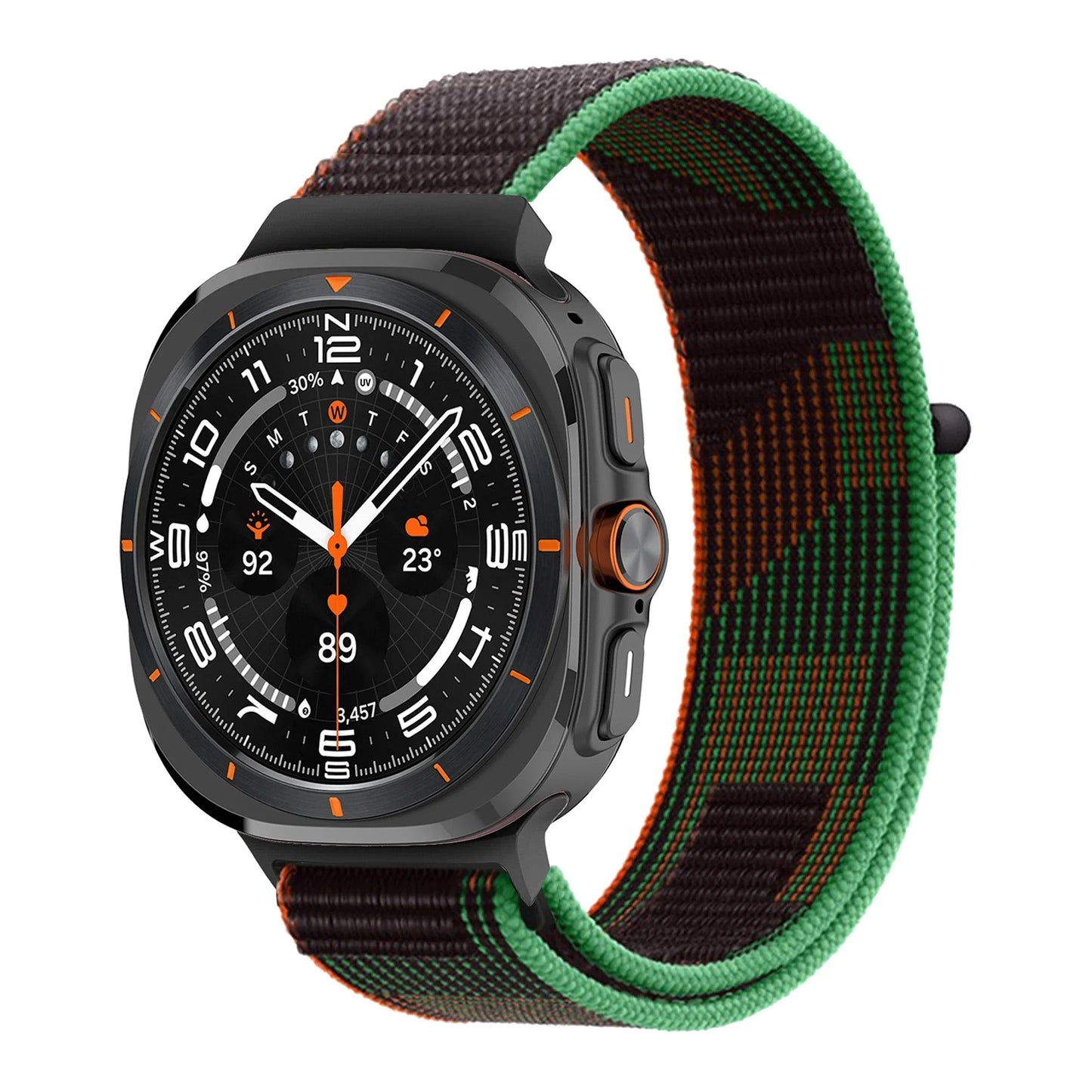 Bracelet en Nylon pour Samsung Galaxy Watch Ultra 47mm – Confortable et Respirant BLACKBEARD OUTDOOR INDUSTRIES