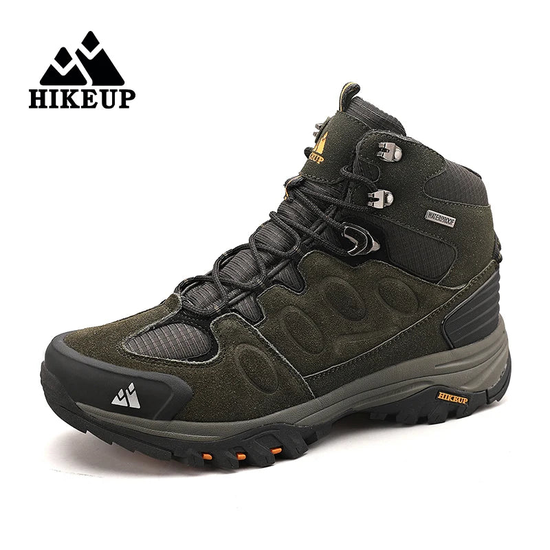 Bottes de Randonnée Hautes pour Homme – Chaussures Outdoor d’Hiver, Lacets, Antidérapantes, Confortables et Chaudes, Idéales pour Trekking et Activités Sportives - BLACKBEARD OUTDOOR INDUSTRIES
