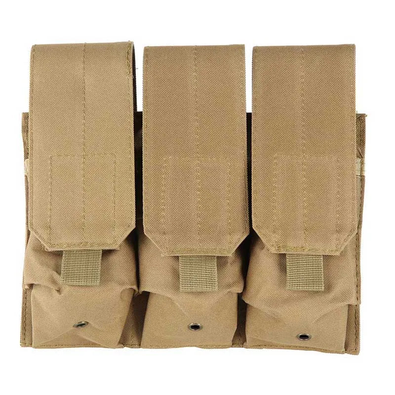 Pochette MOLLE Triple Porte Chargeurs - Double et Triple Mag Pouch pour AR15/M4 (5.56/7.62) BLACKBEARD OUTDOOR INDUSTRIES