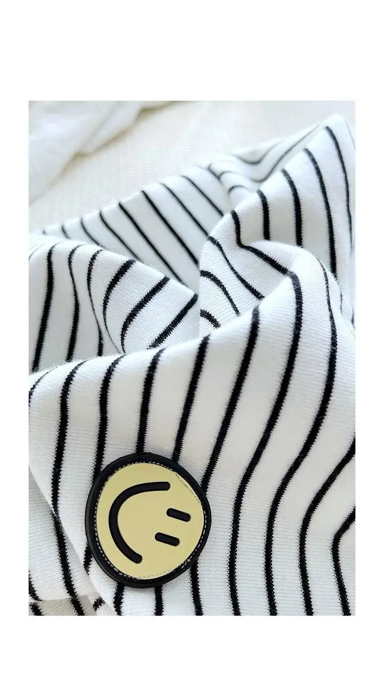 T-shirt rayé à manches longues enfants Ma boutique