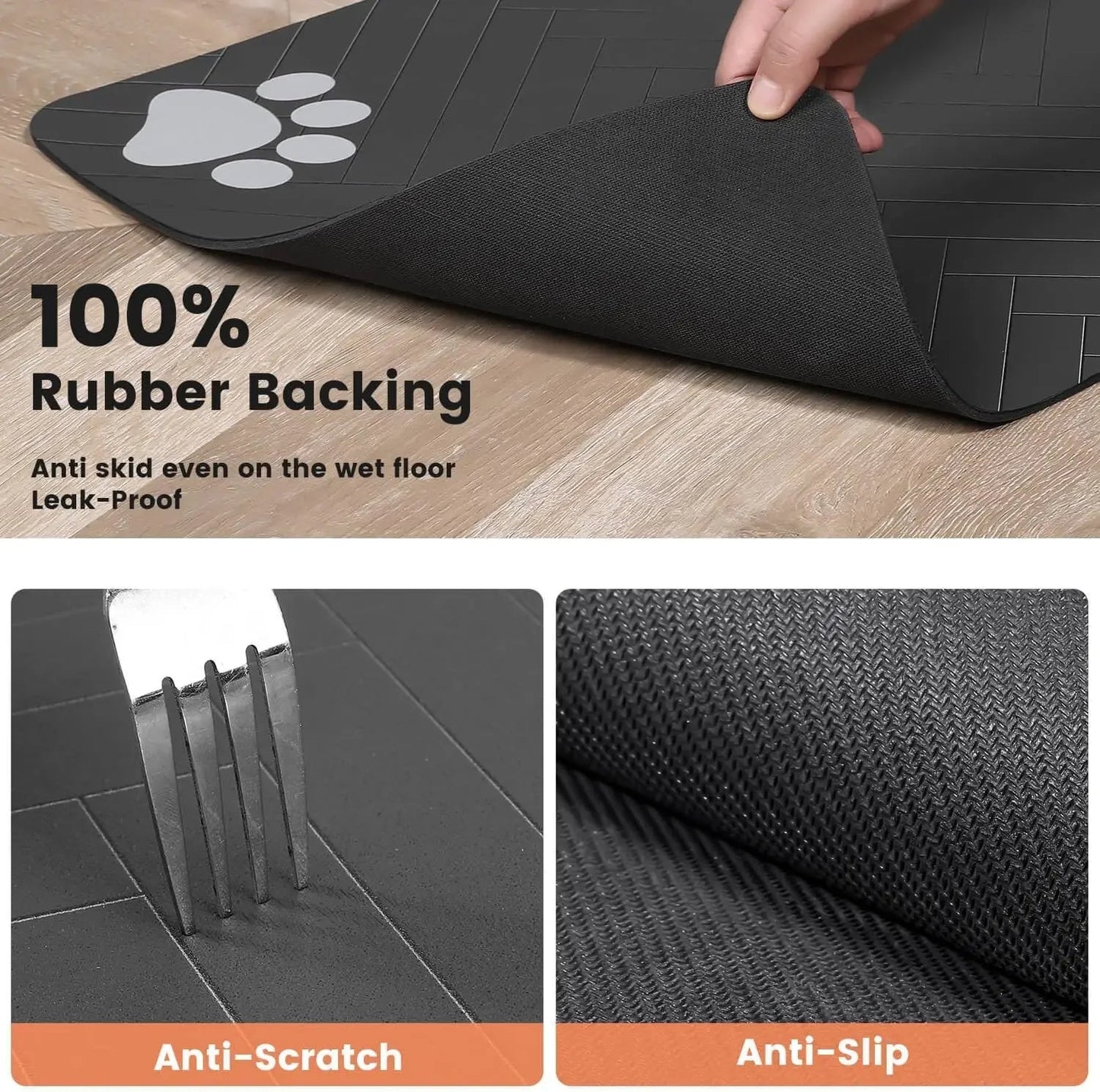 Tapis de Nourrissage Absorbant pour Animaux – Imperméable, Antidérapant & Séchage Rapide – Idéal pour Gamelles de Chiens et de Chats Ma boutique