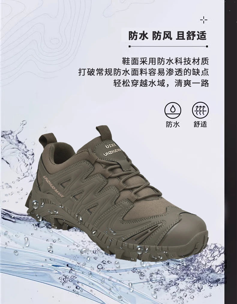 Bottes Tactiques pour Homme – Combat, Antidérapantes, Respirantes, Chaussures de Sécurité Militaires pour Force Spéciale, Armée, Moto - BLACKBEARD OUTDOOR INDUSTRIES