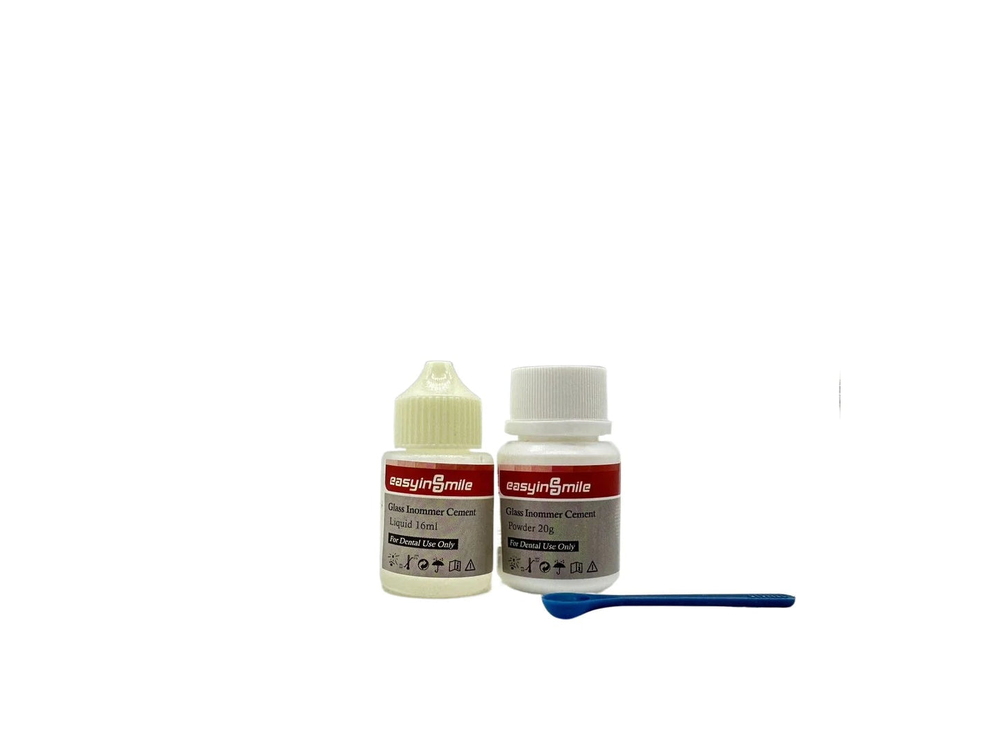 Kit Ciment Dentaire au Verre Ionomère - 20g Poudre + 16ml Liquide | Matériel de Restauration Dentaire Permanente Ma boutique