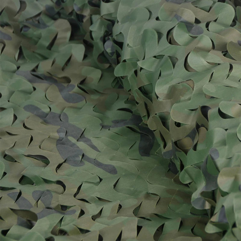 Filet de Camouflage - Filet de Camouflage pour Chasse, Tente de Jardin, Awnings de Voiture, Plusieurs Couleurs (Blanc, Bleu, Vert, Noir, Jungle, Désert) - BLACKBEARD OUTDOOR INDUSTRIES