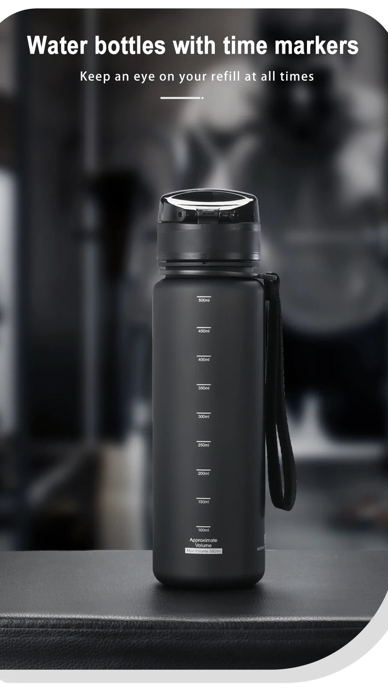 Gourde Sport UZSPACE – Tritan Sans BPA – 500 ml / 1000 ml – Étanche – Avec Infuseur à Thé – Pour École, Fitness, Randonnée - BLACKBEARD OUTDOOR INDUSTRIES