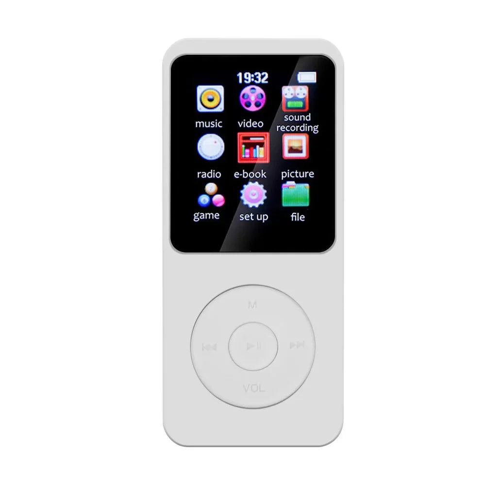 Lecteur MP3 Portable HiFi P3 avec Écran TFT 1,8’’ Bluetooth 5.4 | Haut-parleur intégré | Lecture Vidéo | Radio FM | Enregistreur Vocal | Lecteur E-Book - BLACKBEARD OUTDOOR INDUSTRIES