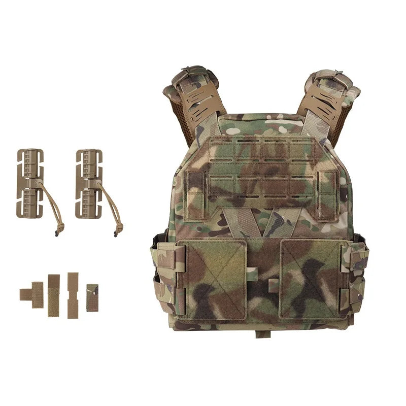 Porte-Plaques KZ – Découpe Laser MOLLE & Système de Dégagement Rapide Ma boutique