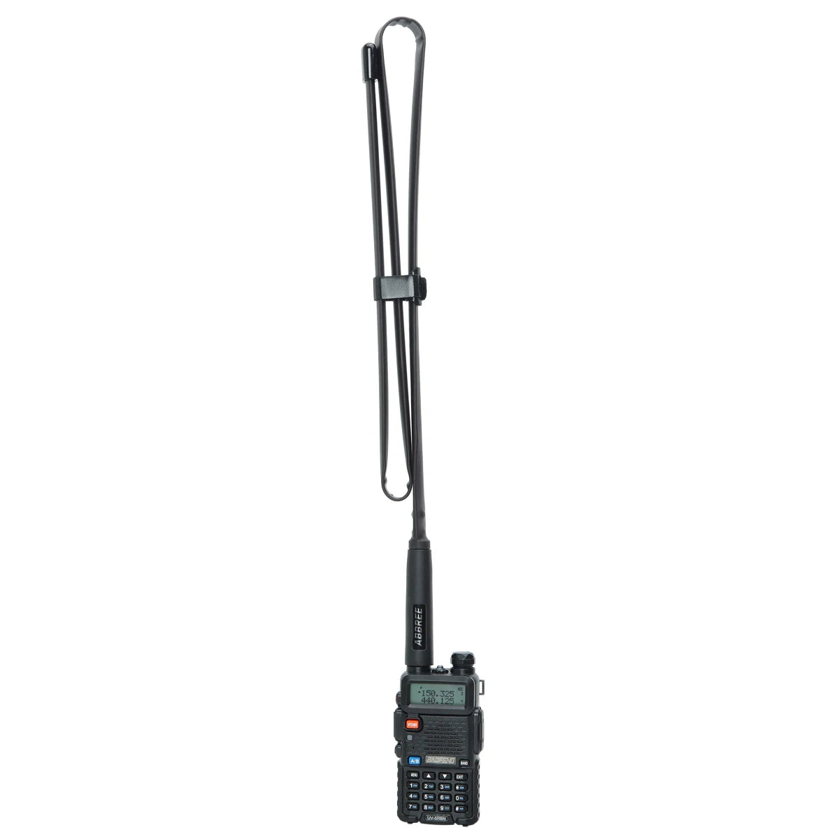 Antenne Tactique Pliable ABBREE CS – Dual Band VHF/UHF 144/430 MHz – SMA-Femelle - BLACKBEARD OUTDOOR INDUSTRIES