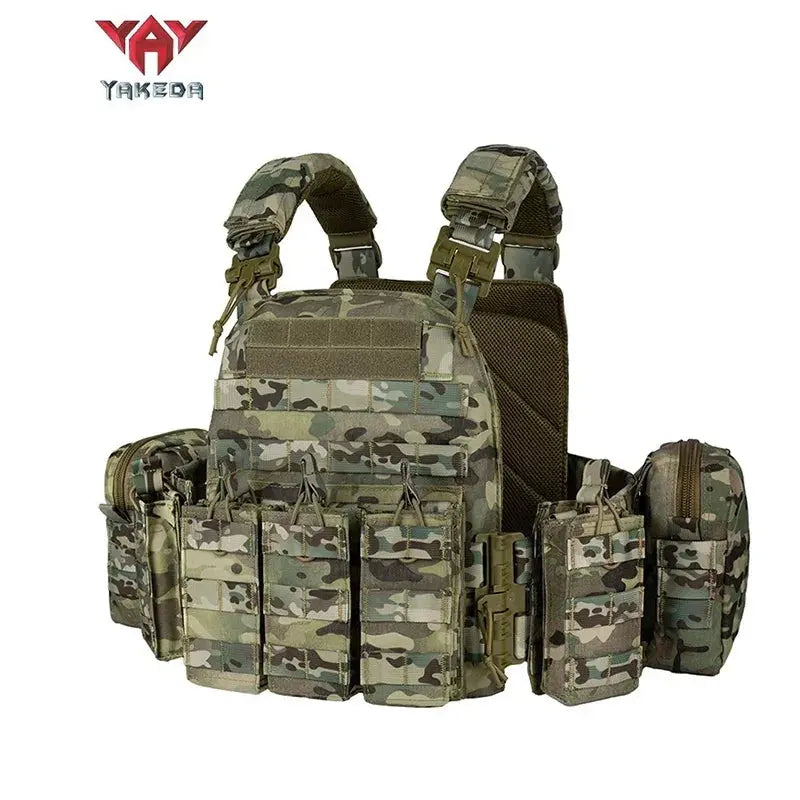 YAKEDA chaleco Plate Carrier Vest Quick Release 1000D Nylon Molle Ma boutique