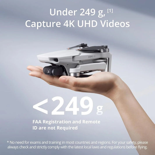 DJI Mini 4K / 4K UHD Camera Ma boutique