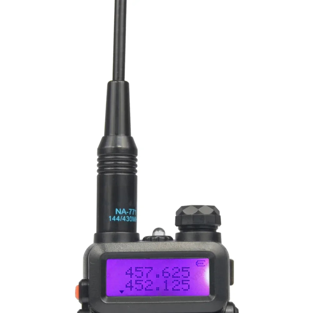 Antenne NA-771 SMA-Female VHF/UHF Double Bande – Compatible BaoFeng UV-5R / UV-82 / BF-888S / Kenwood – Jusqu’à 10W - BLACKBEARD OUTDOOR INDUSTRIES