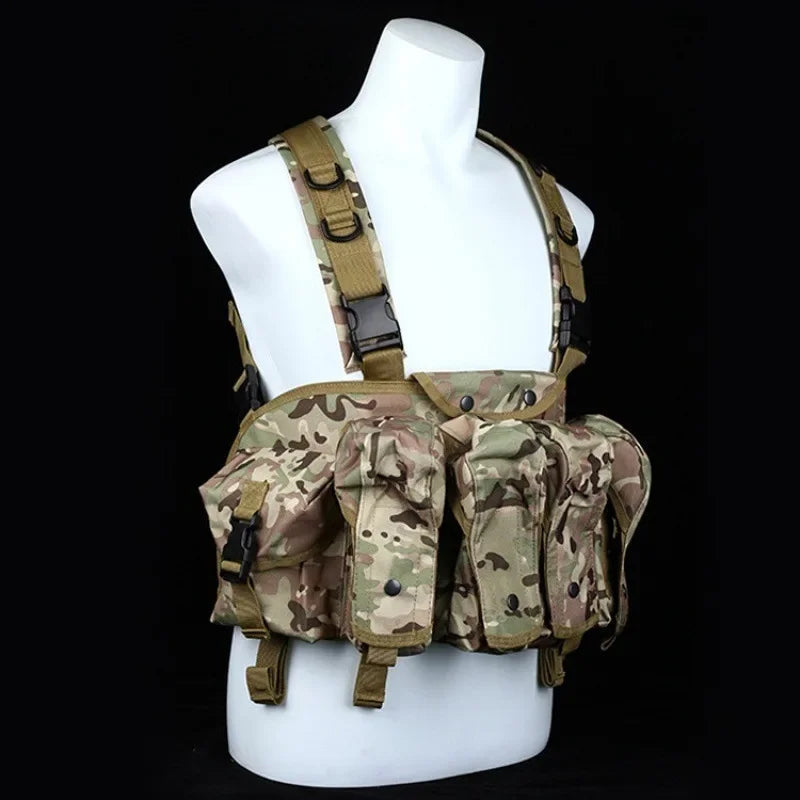 Chest Rig Tactique AK – Léger, Modulable et Haute Capacité Ma boutique