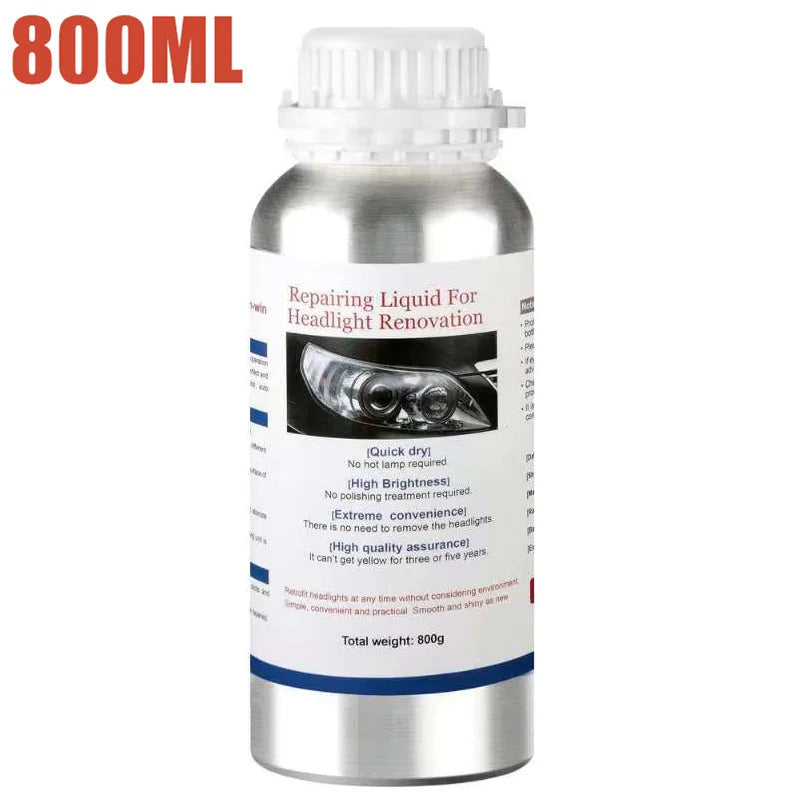 Kit de Polissage pour Phares de Voiture 800ML – Rénovation & Réparation de Phare Auto - BLACKBEARD OUTDOOR INDUSTRIES