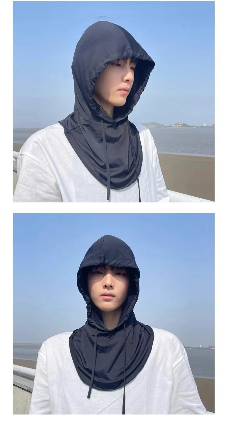 Balaclava Men Women Face Mask Sun/UV Protection Breathable Long Neck Covers Ma boutique