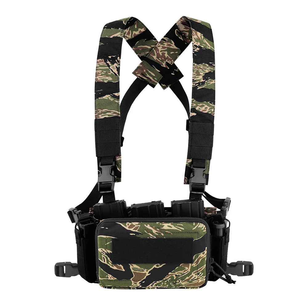 KRYDEX Tactical Flatpack D3 Backpack & D3CR Chest Rig Vest - Système modulable Camouflage pour Chasse, Airsoft et Activités Extérieures BLACKBEARD OUTDOOR INDUSTRIES
