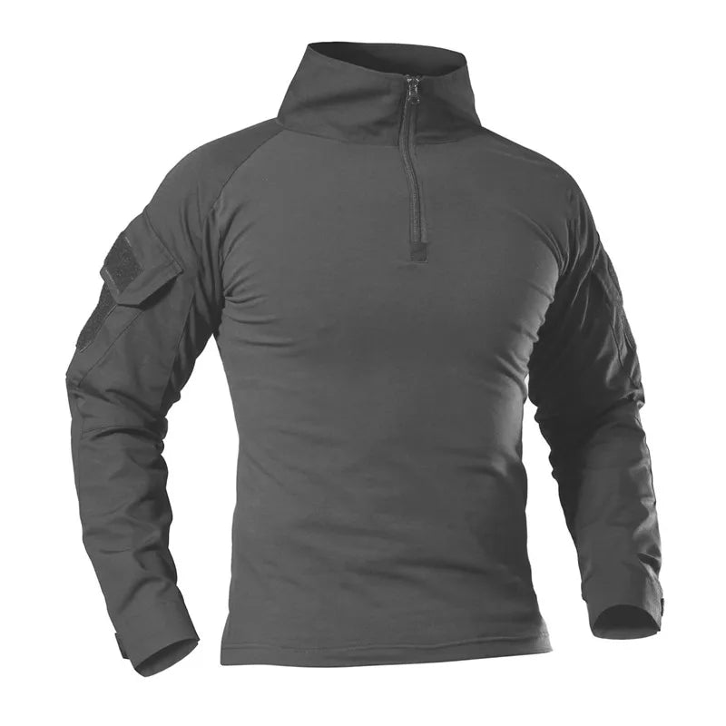 🪖 Chemise de Combat Camouflage Homme – TOMITANY Airsoft | Paintball | Randonnée | Tactique | Manches longues - BLACKBEARD OUTDOOR INDUSTRIES