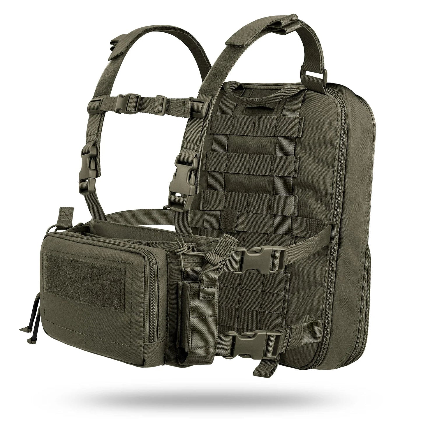 KRYDEX Tactical Flatpack D3 Backpack & D3CR Chest Rig Vest - Système modulable Camouflage pour Chasse, Airsoft et Activités Extérieures BLACKBEARD OUTDOOR INDUSTRIES